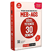 2026 MEB-AGS S�zel Yetenek 30 Deneme ��z�ml� Pegem Akademi Yay�nlar�