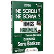 2026 Hukuk At�lyesi HMGS Hakimlik �� Hukuku Ne Sordu Ne Sorar Soru Bankas� ��z�ml� 2. Bask� Dizgi Kitap