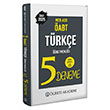 2025 MEB AGS �ABT T�rk�e ��retmenli�i Tamam� ��z�ml� 5 Deneme ��reti Akademi kelepir