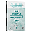 �ABT MEB-AGS T�rk�e �mge Edebiyat 22x20 Bran� Denemeleri ��z�ml� T�rk�e �ABTDEY�Z