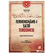 Ferhengname-i Sa di Terc�mesi Bab�ali K�lt�r Yay�nc�l���