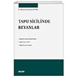 Tapu Sicilinde Beyanlar Se�kin Yay�nlar�