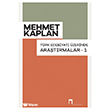 T�rk Edebiyat� �zerinde Ara�t�rmalar 1 Dergah Yay�nlar�