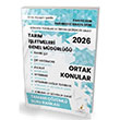 2026 GYS �DS Tar�m ��letmeleri Genel M�d�rl��� Ortak Konular Soru Bankas� ��z�ml� G�revde Y�kselme �nvan De�i�ikli�i Pelikan Yay�nevi