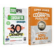 2026 KPSS Co�rafya Pusulas� Soru Bankas� + 30 Deneme 2 li Set CBA + �ndeks Akademi Yay�nlar�