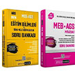 2026 MEB-AGS E�itim Bilimleri + Mevzuat Soru Bankas� 2 li Set Pegem Akademi Yay�nlar�