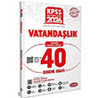 2026 KPSS Ultra Serisi Vatanda�l�k 40 Deneme S�nav�