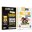 2026 KPSS Tarih ��km�� Sorular + 25 Deneme 2 li Set �ndeks Akademi Yay�nc�l�k