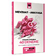 2026 MEB AGS Ahenk Mevzuat Anayasa Tamam� ��z�ml� 40 Deneme Yediiklim Yay�nlar�
