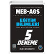 2026 MEB AGS E�itim Bilimleri T�rk Milli E�itim Sistemi 5 Deneme EVP Akademi
