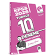 Deniz Hoca 2026 KPSS T�rk�e 10`lu Bran� Deneme Tamam� ��z�ml� Edu Kariyer