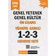 2026 KPSS Genel Yetenek Genel K�lt�r Lise �n Lisans T�rkiye Geneli 1-2-3 Deneme Seti Pegem Yay�nlar�