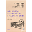 M�lkiyet�i Bireycili�in Siyasal Teorisi Ketebe Yay�nlar�