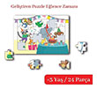 3 Ya� Puzzle E�lence Zaman� �ocuk Akademi