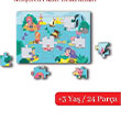 3 Ya� Puzzle Deniz K�zlar� �ocuk Akademi