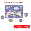 3 Ya� Puzzle Unicorn �ocuk Akademi