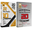 2026 MEB-AGS T�m Dersler + E�itim Bilimleri 10+20 Deneme 2 li Set CBA Yay�nlar�