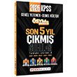 2026 KPSS Genel Yetenek Genel K�lt�r �SYM nin �ndeksi ��km�� Sorular Son 5 Y�l ��z�ml� �ndeks Akademi Yay�nc�l�k