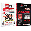 2026 KPSS Vatanda�l�k Sim�lasyon 30 Deneme + ��km�� Sorular Son 15 Y�l 2 li Set �ndeks Akademi Yay�nc�l�k
