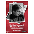 Bir Galatasarayl� Mimar�n An�lar� Kavun Unutmadan Literat�r Yay�nc�l�k