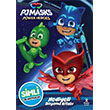 Pjmasks Power Heroes - Simli ve Hediyeli Boyama Kitab� Do�an �ocuk