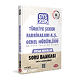 2026 GYS T�rkiye �eker Fabrikalar� Ortak Konular Soru Bankas� ��z�ml� G�revde Y�kselme �nvan De�i�ikli�i Data Yay�nlar�