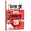 KPSS Co�rafya �SYM B�yle Sorar 20 Deneme ��z�ml� Dizgi Kitap Yay�nlar� kelepir