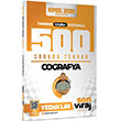2026 KPSS AGS Co�rafya Son Viraj Serisi Tamam� Yaz�l� ��z�ml� 500 Soruda Genel Tekrar Kamp� Yediiklim Yay�nlar�