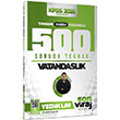 2026 KPSS Vatanda�l�k Son Viraj Serisi Tamam� Yaz�l� ��z�ml� 500 Soruda Genel Tekrar Kamp� Yediiklim Yay�nlar�
