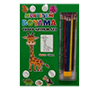 Muhte�em Boyama  Yaban Hayvanlar� + 6l� Boya Kalemi 0-6 Ya� Yay�nlar�