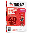 2026 MEB-AGS Mevzuat Bilgisi 40 Deneme ��z�ml� �ndeks Akademi Yay�nc�l�k