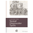 Siyasal D���nceler Tarihi �leti�im Yay�nevi