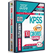 2026 KPSS Lisans- �nlisans- Orta��retim Genel K�lt�r Genel Yetenek �SYM ��km�� Karma Karakutu 10 lu Deneme �nformal Yay�nlar�