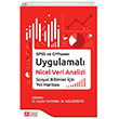 SPSS ve G*Power Uygulamal� Nicel Veri Analizi Sosyal Bilimler ��in Yol Haritas� Pegem Akademi Yay�nc�l�k