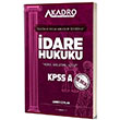 2026 KPSS A Grubu �dare Hukuku Konu Anlat�ml� 10. Bask� A Kadro Yay�nlar�