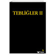 Tebli�ler II Cinius Yay�nlar�