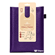 Yeni Nesil Kitap ve Tablet �antas� - �zel Deri Dokulu Mor Ephesus Yay�nlar�