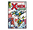 X-Men - 1 Orjinal �lk Say� Arka Bah�e Yay�nc�l�k