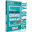 2026 KPSS MEB-AGS Lisans Tarih, Co�rafya, Vatanda�l�k ve G�ncel Bilgiler ��km�� Sorular Son 10 Y�l Konu Konu ��z�ml� Paraf Akademi Yay�nlar�
