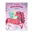 P�r�lt�l� Unicornlar - ��kartmalarla Giysi Giydirme 1001 �i�ek Kitaplar