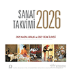 Sanat Takvimi 2026 Duvar Takvimi Angora Kitaplar�
