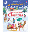 First Sticker Book Christmas Usborne