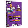 8. S�n�f LGS MEB�M Fen Bilimleri 8 Adet Genel Deneme Ders Arkada��m