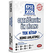 2026 KPSS Genel Yetenek Genel K�lt�r Orta��retim �n Lisans Tek Kitap Konu Anlat�ml� Data Yay�nlar� 