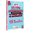 8. S�n�f T.C. �nk�lap Tarihi ve Atat�rk��l�k 15 Bran� Denemeleri Ders Arkada��m