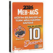2026 MEB-AGS E�itim Bilimleri ve T�rk Milli E�itim Sistemi 10 Deneme ��z�ml� Hoca Kafas� Yay�nlar�
