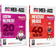 2026 MEB-AGS E�itim Bilimleri + Mevzuat Bilgisi 20+40 Deneme 2 li Set �ndeks Akademi Yay�nc�l�k