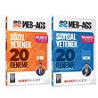 2026 MEB-AGS S�zel + Say�sal Yetenek 20+20 Deneme 2 li Set �ndeks Akademi Yay�nc�l�k
