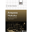 Anayasa Hukuku Alan�nda Uluslararas� Ara�t�rmalar - 2 E�itim Yay�nevi - Bilimsel Eserler