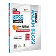 2026 KPSS �n Lisans/Orta��retim T�rk�enin Kara Kutusu ANLAM B�LG�S� �SYM ��km�� ��z�ml� Soru �nformal Yay�nlar�